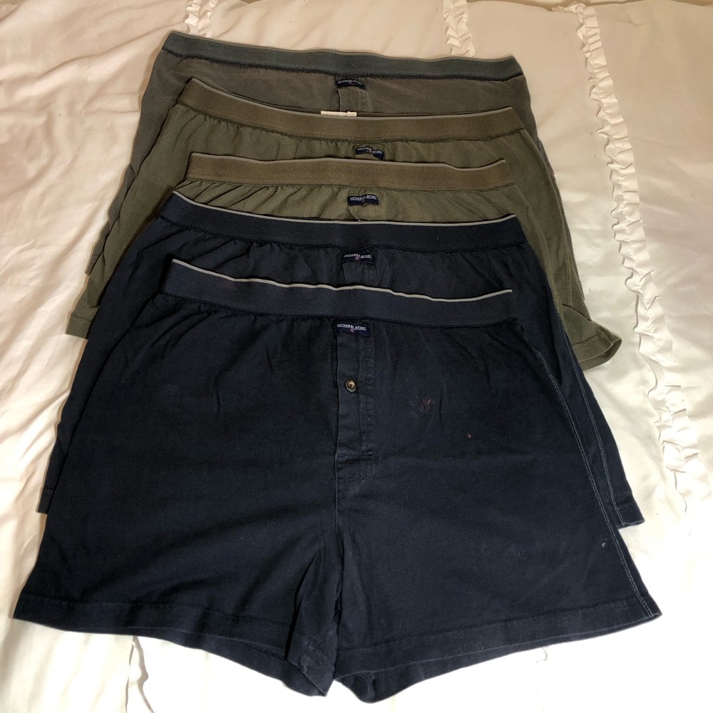 Hathaway Sport Knit Boxers 5-Pack Men’s Size M (32-34) 100% Cotton Mixed Colors